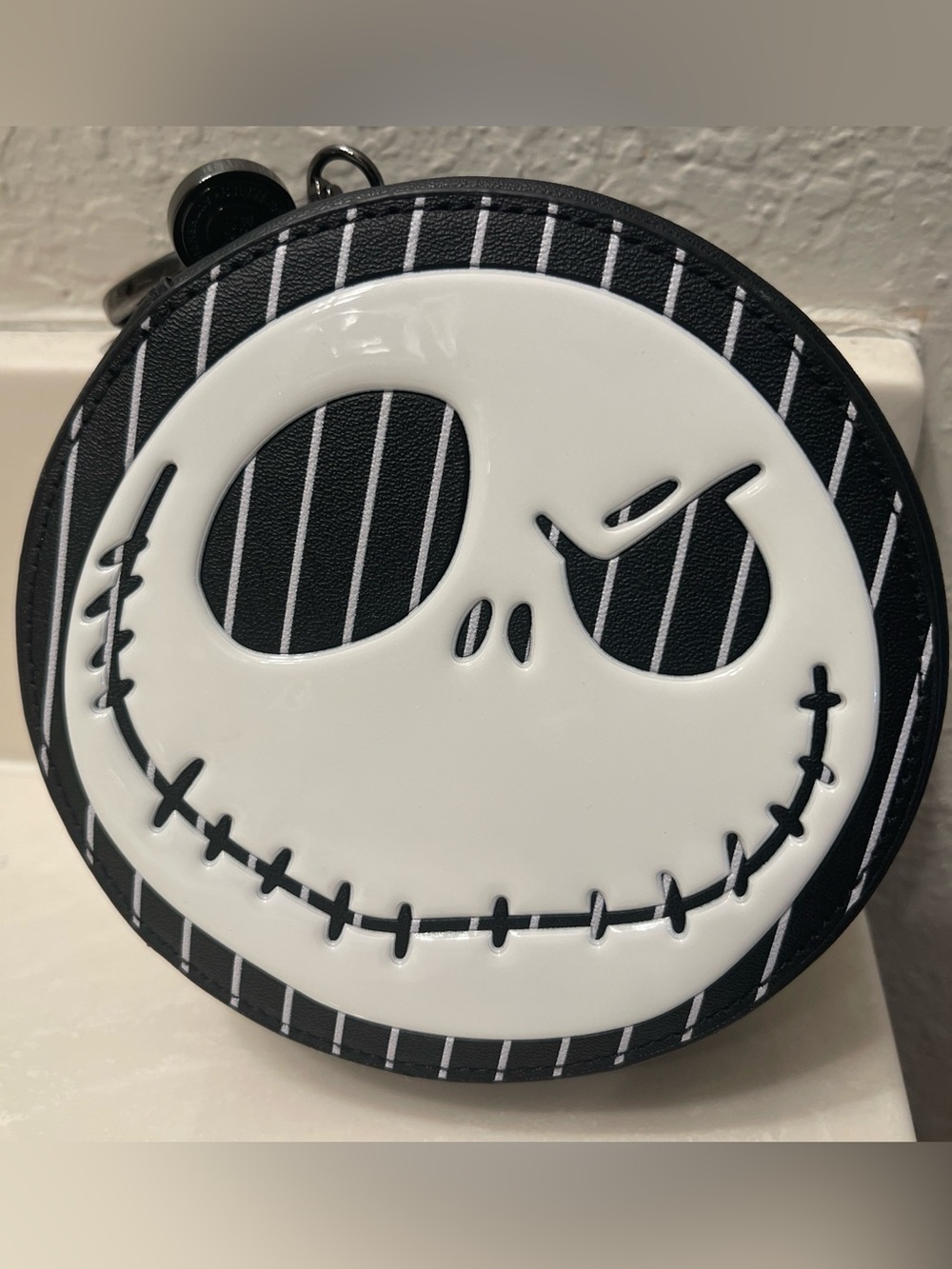 Bath & Body Works Nightmare Before Christmas Jack and Sally Coin Purse Brand New